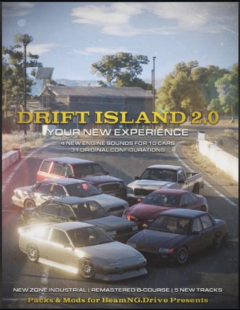 Small drift island remake